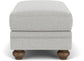 Winston - Cocktail Ottoman - Light Gray