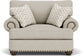 Patterson - Chair, Nailhead Trim - Light Gray