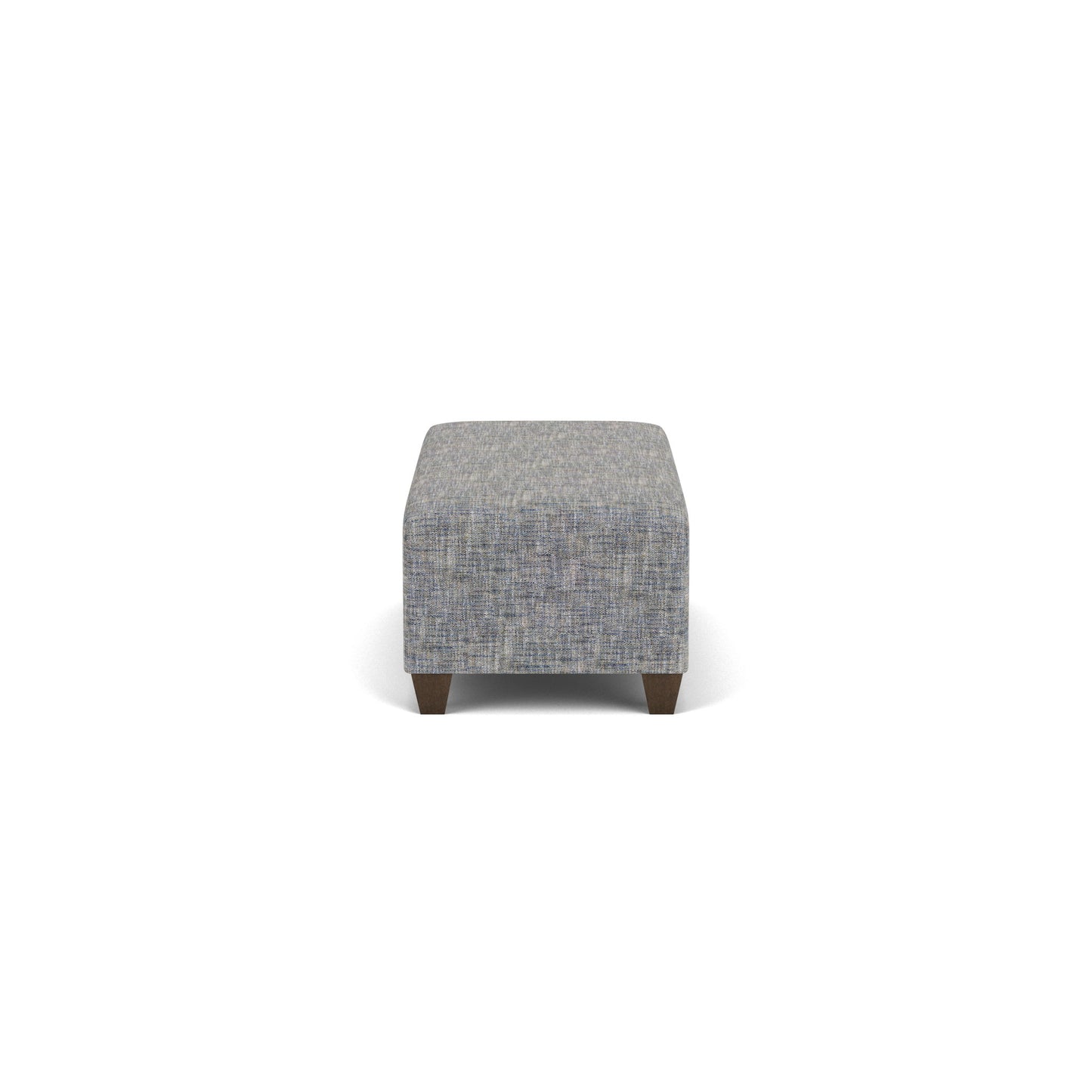 Cascade - Rectangular Cocktail Ottoman - Light Gray