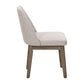 Edison - Upholstered Side Chair (RTA) - Brownstone With Faux Marble Tops
