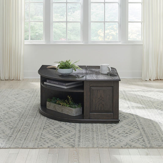 Wallace - Cocktail Table - Brown
