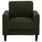 Ruth - Upholstered Track Arm Accent Chair