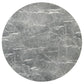 Franklin - 5 Piece Round Dining Table Set - Gray And Dark Oak