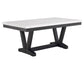 Vance - Dining Room Set - Charcoal / Dove