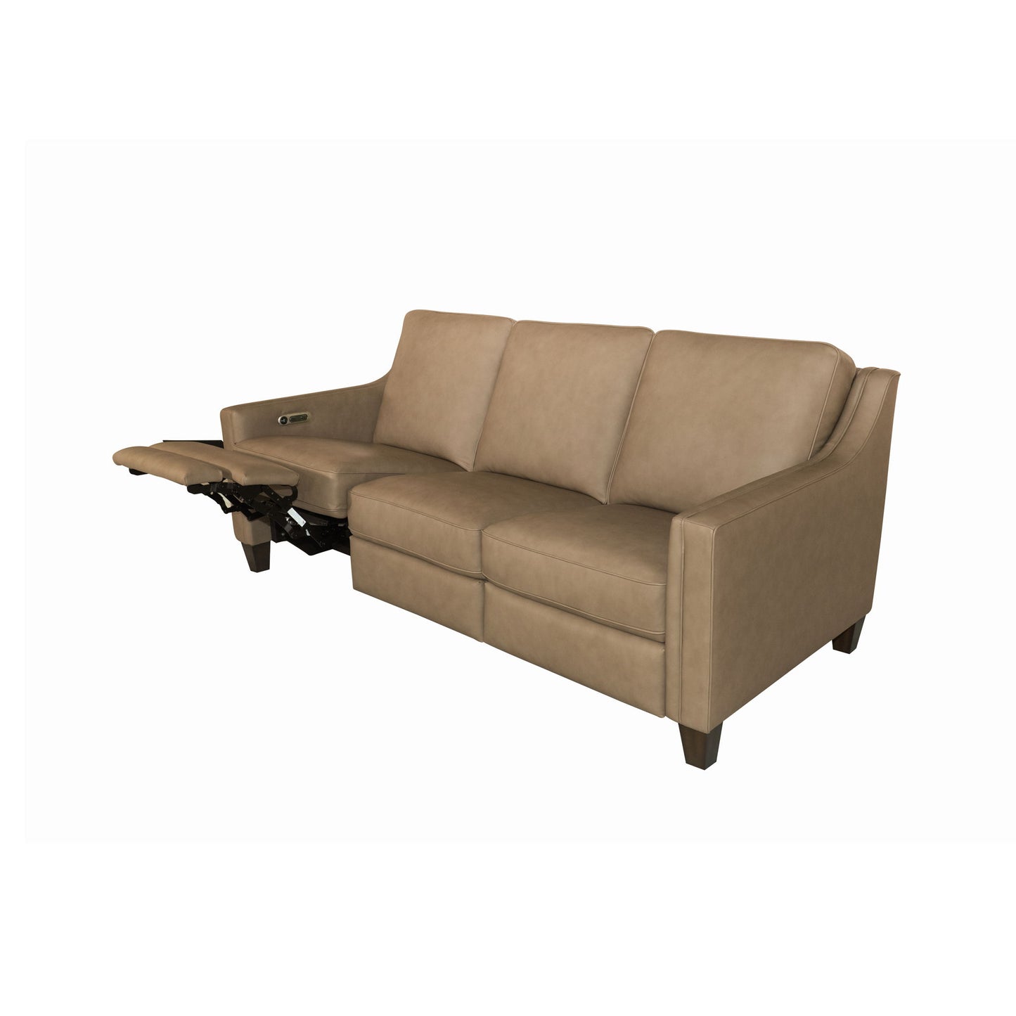 Finley - Power Inclining Sofa - Brown