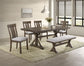 Lloyd - Bench - Brown / Gray