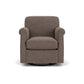 Mabel - Swivel Chair - Dark Brown