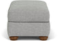 Preston - 19" Cocktail Ottoman - Gray
