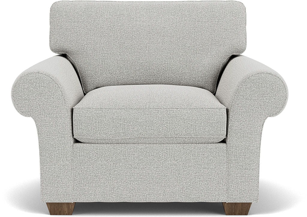 Vail - Fabric Chair - Light Gray