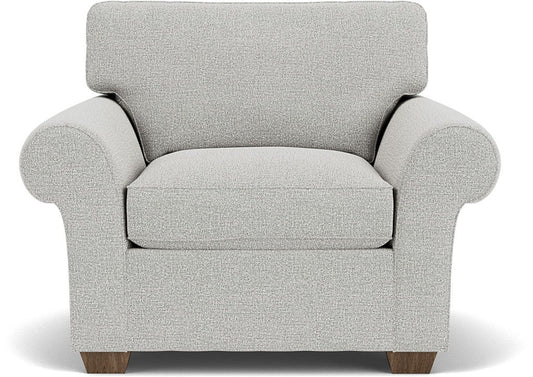 Vail - Fabric Chair - Light Gray