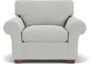Vail - Fabric Chair - Light Gray