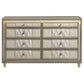 Lorient - 8-Drawer LED Bedroom Dresser Cabinet