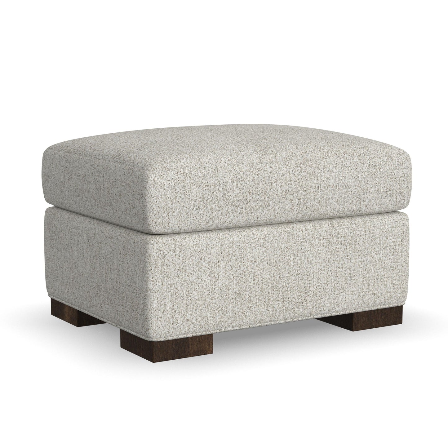 Jasper - Stationary Ottoman - White