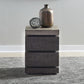 Piedmont - Chairside Table - Charcoal / Ash
