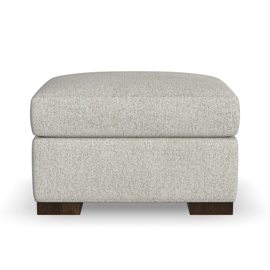 Jasper - Stationary Ottoman - White