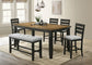 Bardstown - Counter Bench - Wheat / Charcoal