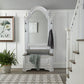 Magnolia Manor - 2 Piece Hall Tree - White
