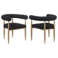 Dunmore - Boucle Upholstered Dining Arm Chair (Set of 2)