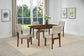 Gregory - Side Chair (Set of 2) - Beige / Brown