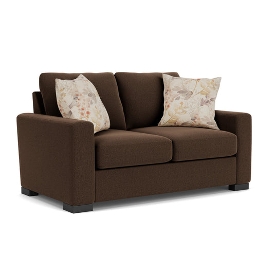 Oliver - Loveseat - Dark Brown