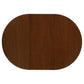 Jedda - Oval Extension Leaf Dining Table - Dark Walnut