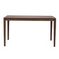 Space Savers - 5 Piece Rectangular Table Set - Dark Brown