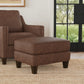 Finley - Ottoman - Dark Brown