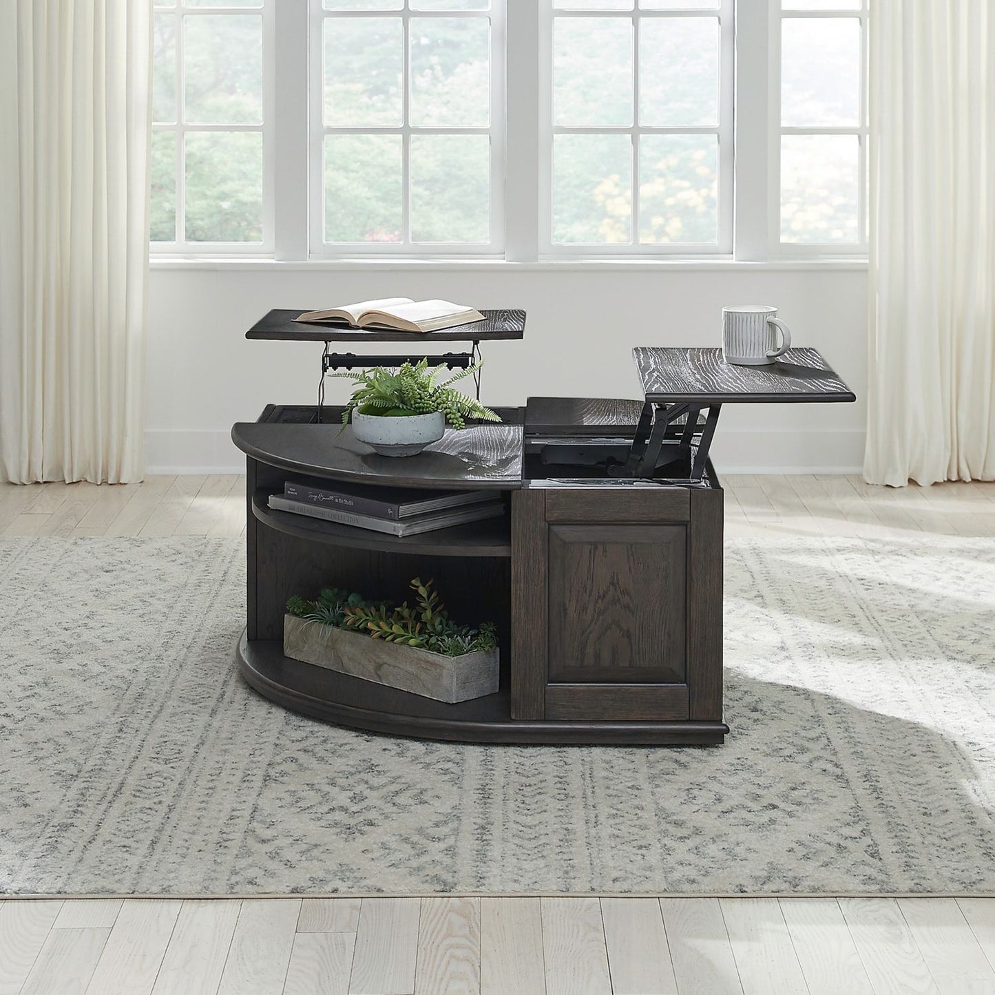 Wallace - Cocktail Table - Brown