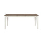 Al Fresco - Rectangular Leg Table - Graphite / Whitestone