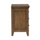 Carolina Park - Nightstand With Charging Station - Brown
