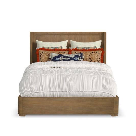 Normandy - Queen/King Bed Rails - Light Brown