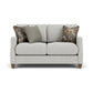 Lennox - Loveseat - Light Gray