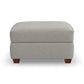 Thornton - Fabric Ottoman - Light Gray