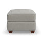 Thornton - Fabric Ottoman - Light Gray