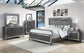 Refino - Nightstand - Dark Gunmetal