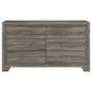 Wright - 6-Drawer Dresser Cabinet