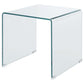 Ripley - Rectangular Tempered Bent Glass Table
