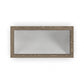 Melody - Rectangular Coffee Table With Casters - White
