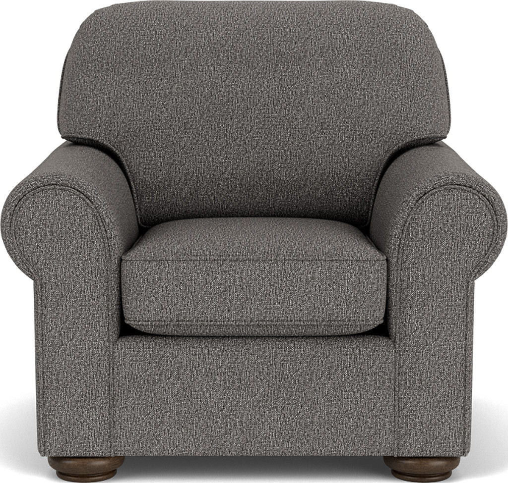 Preston - Fabric Chair - Dark Gray