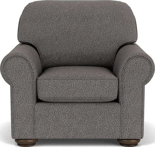 Preston - Fabric Chair - Dark Gray