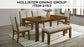 Hollister - Bench - Brown / Gray