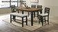 Bardstown - Counter Bench - Wheat / Charcoal